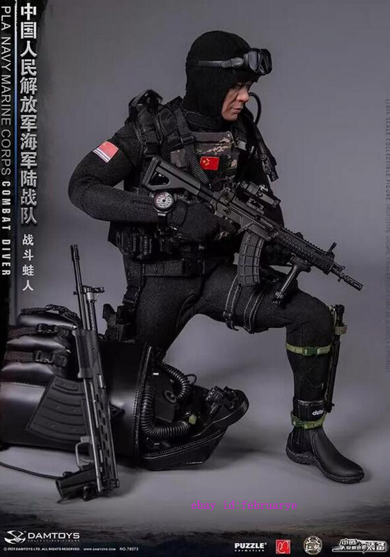 Damtoys 1/6 DAM78073 PLA Navy Marine Corps Combat Diver Action