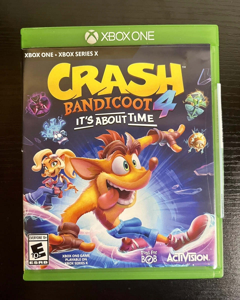 Crash Bandicoot 4 It s About Time Xbox One e Series X/S - Mídia