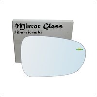Glas RüCkspiegel Verchromt Seite Dx-Passeggero FüR Seat Alhambra I ( (7V8