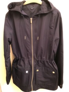 tommy hilfiger blue coat womens