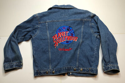 planet hollywood denim jacket