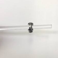 Authentic Trollbeads Sterling Silver 11144I Letter Bead I, Silver