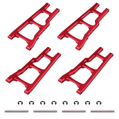 Front/Rear Aluminum Heavy Duty Suspension Arms for RC Traxxas 1/10 Slash 4x4 ...
