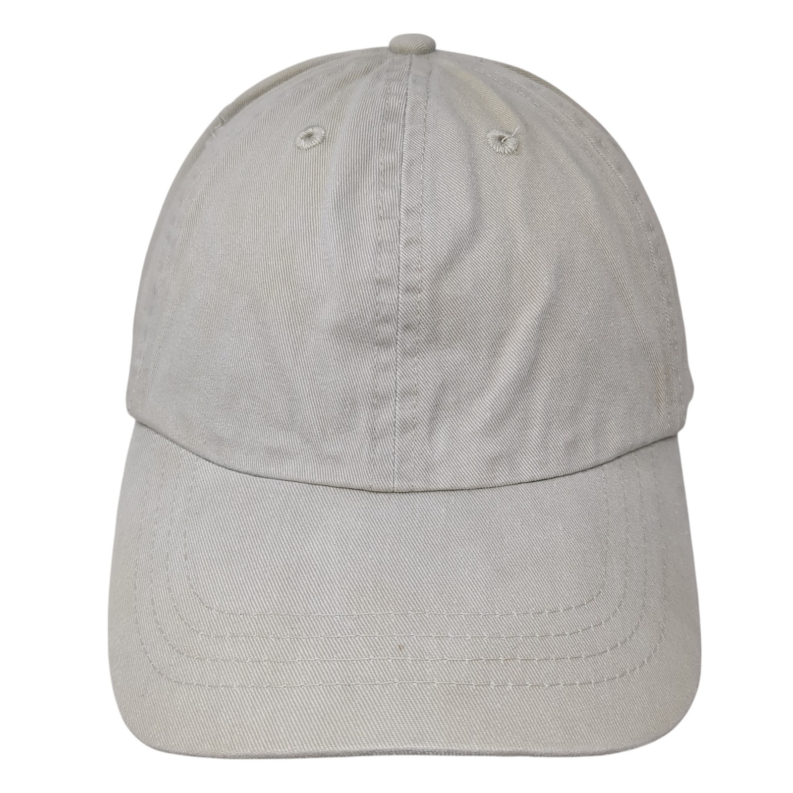Unbranded Slideback Hat Solid Beige One Size Adju… - image 1