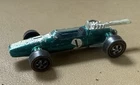 1969 Brabham Repco F1  GC Aqua Color Redlines  Hot wheels Cars Mattel