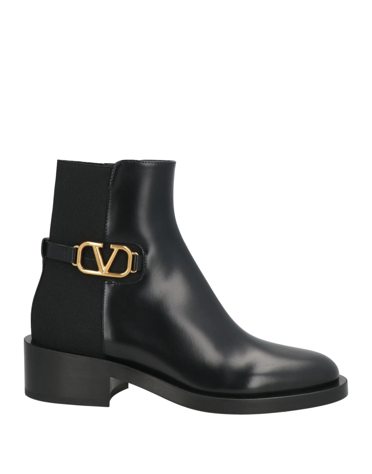 Valentino Garavani - Women - Leather Ankle boots - Black 183490₽