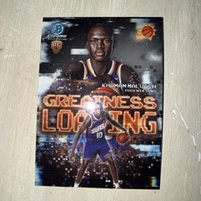 Khaman Maluach 2025-26 Bowman Basketball Chrome Greatness Loading RC Suns #GL-10
