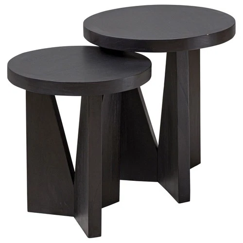 Nadette - 21.5 inch Nesting Tables (Set of 2) Accent Furniture Uttermost 25467 - Picture 10 of 10