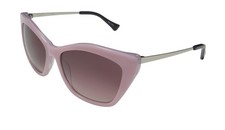 NEW ISAAC MIZRAHI 30230 SUNGLASSES PU 54-16-135 FULL-RIM CAT EYE PURPLE METAL 