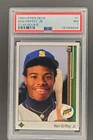 1989 Upper Deck - Star Rookie Ken Griffey Jr #1 (RC) PSA 7