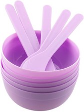 DIY Slime Making Tools - 5 Mixing Bowls & Spoons for Craft Projects