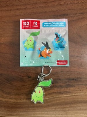 Pokémon Legends ZA Chikorita Key Chain Pre Order Bonus (EB Games
