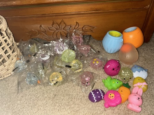 Mixed Squishy Lot Some Brand New In Packs And Some Used