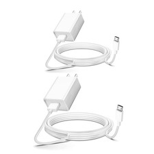 2 Pack 10Ft Charging Power Cable Cord for Arlo Pro/Pro2, Arlo Q,Arlo GO Indoo...