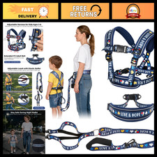 Kids Safety Harness Waist Leash for Autism ADHD - Adjustable, Secure Fit