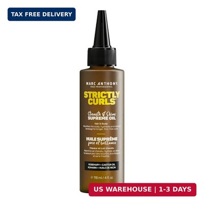 Marc Anthony Strengthening Scalp & Hair Oil for Curly Hair, Strictly Curls - Lig