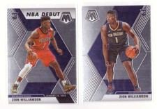 2019-20 Panini Mosaic Basketball Team Set - New Orleans Pelicans w/ Zion William