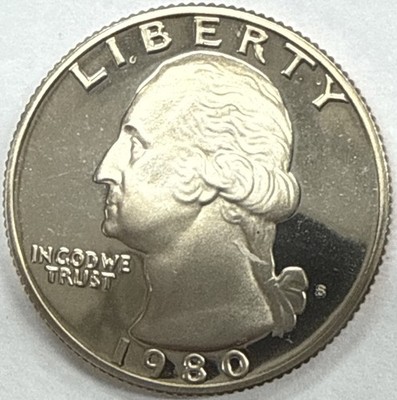 1980-S Proof Washington Quarter