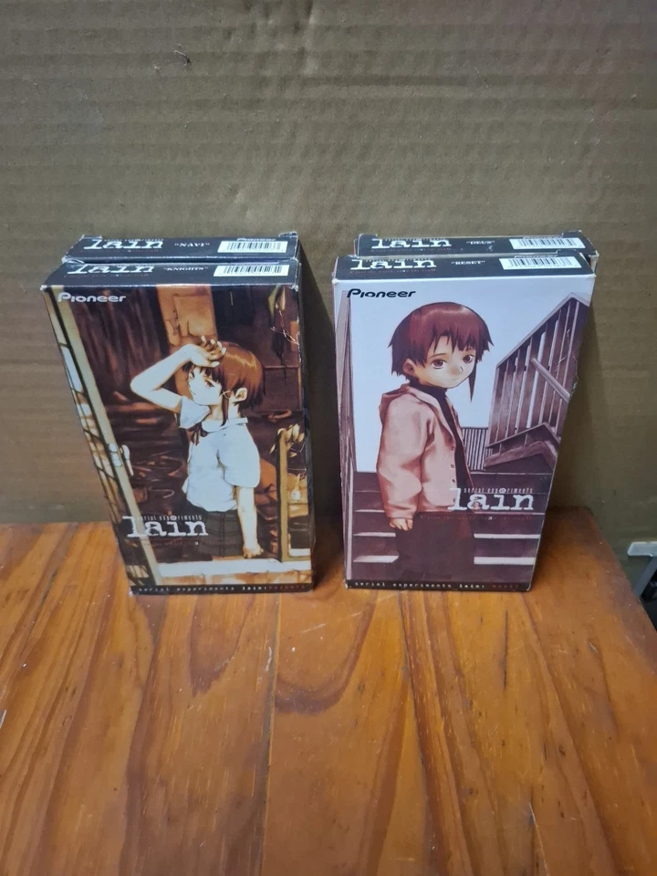 Lain - Complete Series Set Of 4 ,Anime (VHS, 1999, Dubbed) (Extremely Rare) - Image 3 of 4