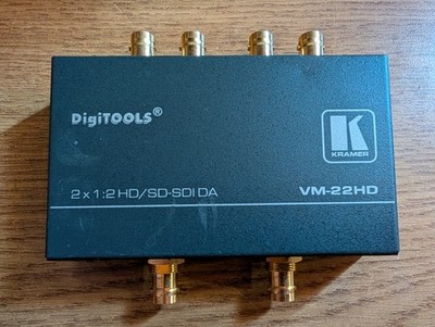 Kramer VM-22HD Dual Mode 1x2 HD SDI Distribution Amplifier With Power Supply