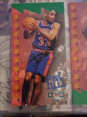 1995-96 FLEER NBA JAM SESSION GRANT HILL #30 DETROIT PISTONS