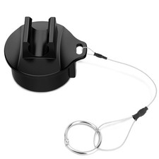 SnowyFox 7-Way Trailer Plug Cover Weatherproof, Protector Black