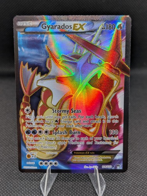 #ad Gyarados EX Full Art 114 122 Breakpoint Holo $70.00