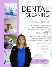 Dental Cleaning $25