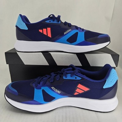 Adidas Adizero RC 4 Mens Running Shoes Blue Orange GZ0181 Size 9.5 New