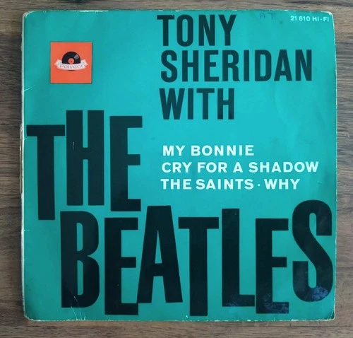 Tony Sheridan With The Beatles - Rare Orange Label 1963 UK EP, Polydor 21 610