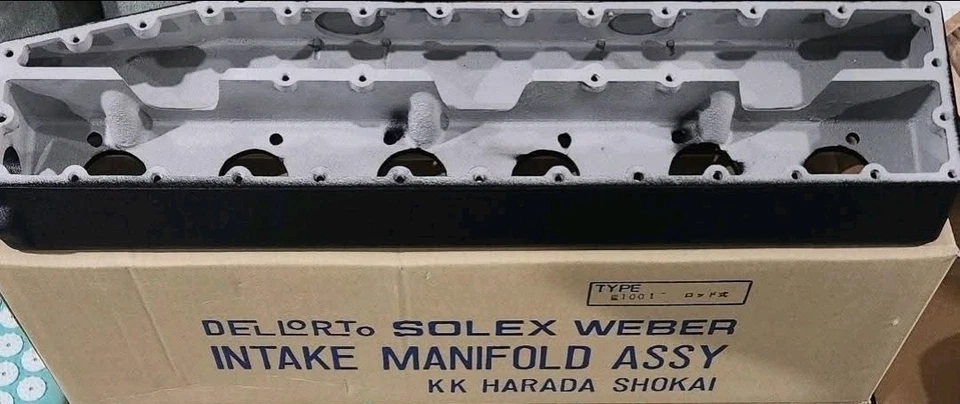 Tanque de sobretensión turbo Mikuni Weber triple carburador Datsun 240z 260z 280z L6 Foto 3 de 4