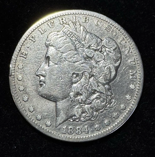 ** U.S. 1884. S  , MORGAN DOLLAR ....GOOD FOR FILLER **