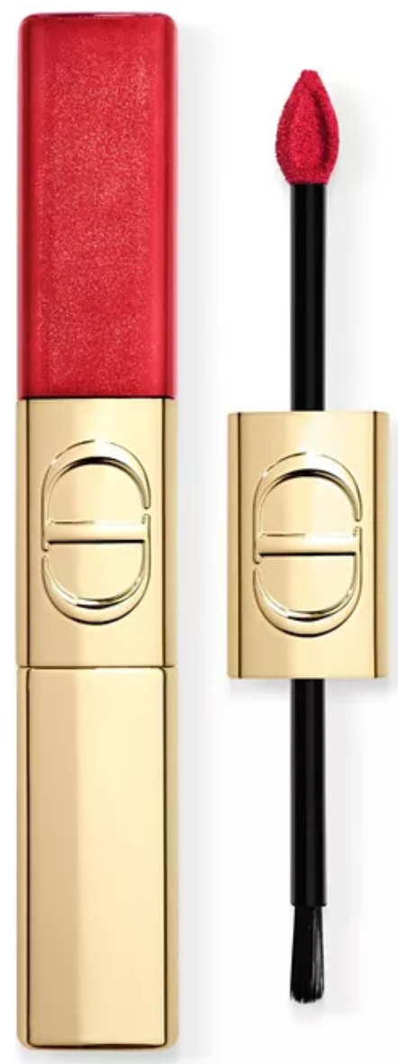 DIOR Rouge Forever Liquid Sequin Duo Lipstick #999, NIB limited