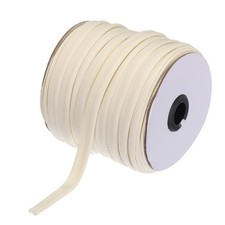 Piping Cord Trim 65 Yards 1/2 Inch Piping Tape for Sewing Fabric Rice White