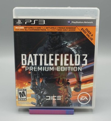Battlefield 3 Premium Edition PlayStation 3 PS3 - Tested Working-psr0