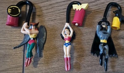 Weetos JUSTICE LEAGUE SPINNSTIFT Topper Konvolut 3 