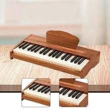 Kinderklavier aus Holz für Mädchen und Jungen, Lernspielzeug, 37 Tasten