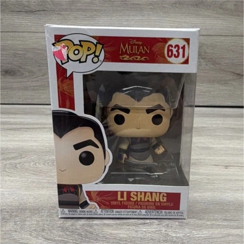 Funko Pop! Vinyl Li Shang #631 Figure Disney Mulan Multicolor