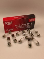 C5W Lampen 5W 12V Birne Glühlampe Autolampe Sofitte Lampe Kennzeichen - 517 106