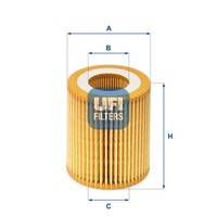UFI 25.049.00 ÖLfilter FüR Alfa Romeo, Cadillac, Fiat, Opel, Saab, Suzuki, Opel