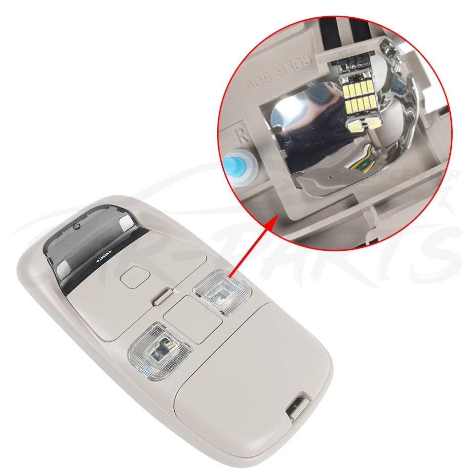 For 1998-2002 Dodge Ram 1500 2500 Overhead Console Dome Light Storage 55350657 Foto 4 de 4