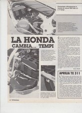 advertising NEWS MOTO HONDA TRIAL  APRILIA TX 311 1986  TRIAL EPOCA MOTOPSORT