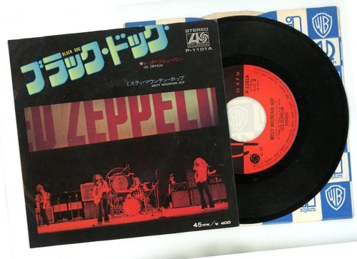 LED ZEPPELIN 7" Japan Black Dog