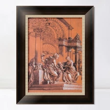 Framed Canvas Art Giclee Print Series#020 by Hans Holbein the Younger Home Decor