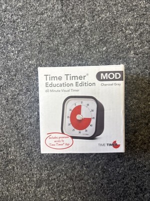Time Timer MOD 60-Minute Visual Clock with Removable Cover - Classroom Approved