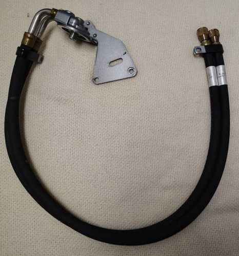 LEVITATOR PCM CRUSADR REMOTE OIL FILTER HEADER MOUNT WITH HOSES RA045120B 98106A