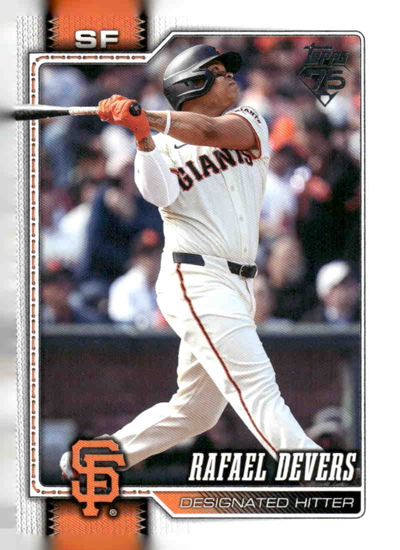 2026 Topps #219 Rafael Devers