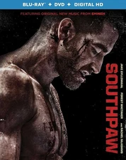 Southpaw (Blu-ray/DVD, 2015, Digital) ---LIKE NEW-----B98