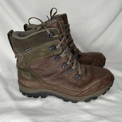 The North Face Chilkat Leather Insulated Boot - Men's Size 10.5 Brown