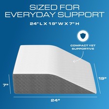 Leg Elevation Pillow Bed Wedge Knee Ankle Support Pillow Post Surgery